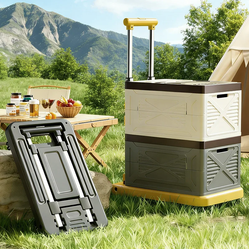 portable-folding-plastic-shopping-cart-vegetable-buying-tool-home-use-stacking-flat-cart-handy-little-cart-stainless-steel-body