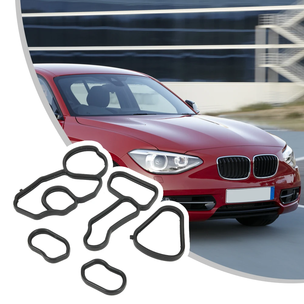 

Для BMW F20 F21 F30 F31 F35 прокладка уплотнения 11427625484 11427625485 11427625486 11427625487 5 шт./компл. черная замена