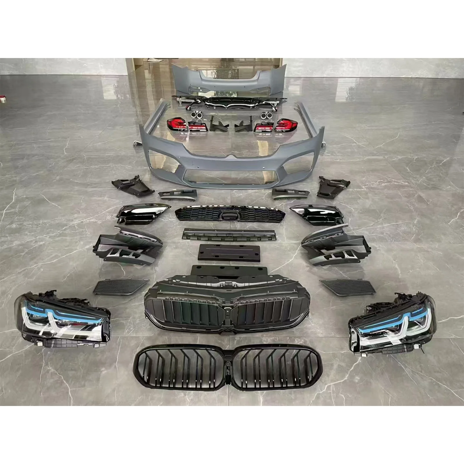 

Лидер продаж, старый и новый комплект F90 M Power Body Kit G30, предварительное обновление Lci 2021, M5 Bodykit для 5 серии G30 Pre 2018-2020 гг.