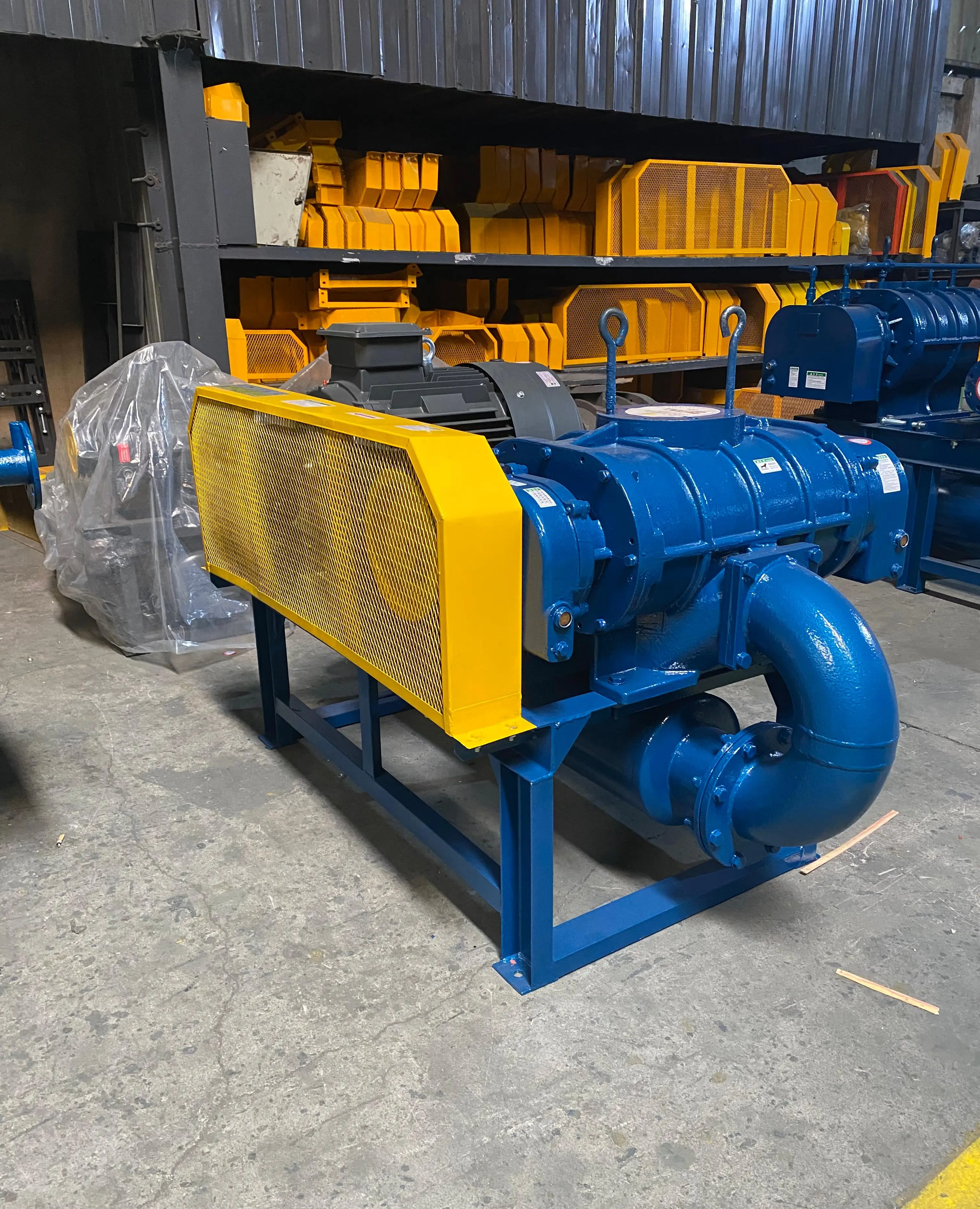 Aquaculture Roots Blower: High-Pressure High-Airflow, Saltwater-Resistant, Boosts Fish Survival Rate by 30%