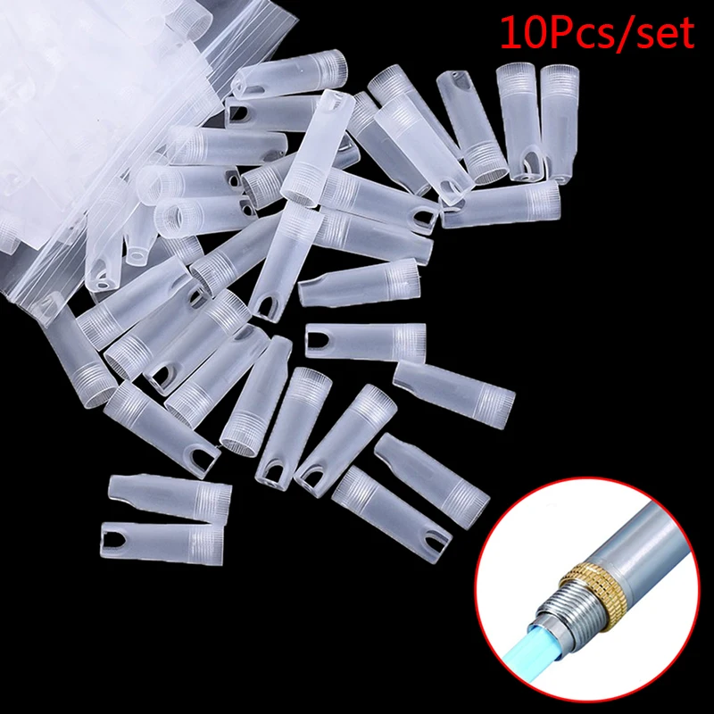 

10 Pcs Disposable Lancet Pen Pin Head Cover White Lancing Lancet Device Pen Cover Caps