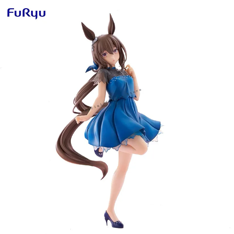 الموديل الأصلي الأصلي FuRyu Trio-Try-iT Uma Musume Pretty Derby 22 ㎝ Admire Vega الشكل أنيمي تمثال مجموعات اللعب الهدايا #1