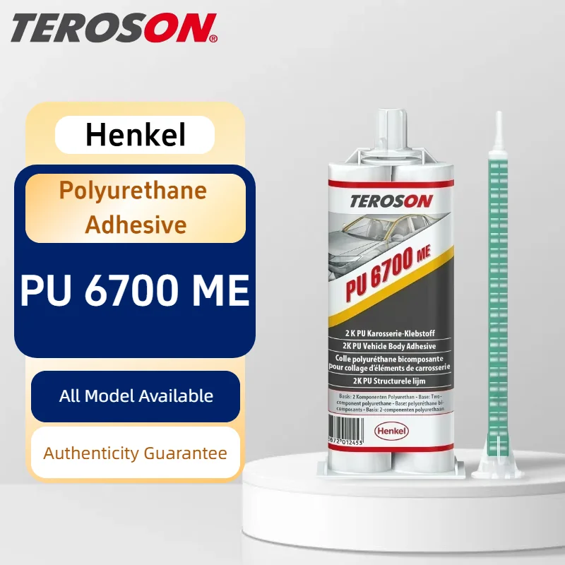 

Original TEROSON PU 6700 ME 50ml 2K Polyurethane Structural Adhesive Vehicle Body Panel Bonding Glue Metal Plastic