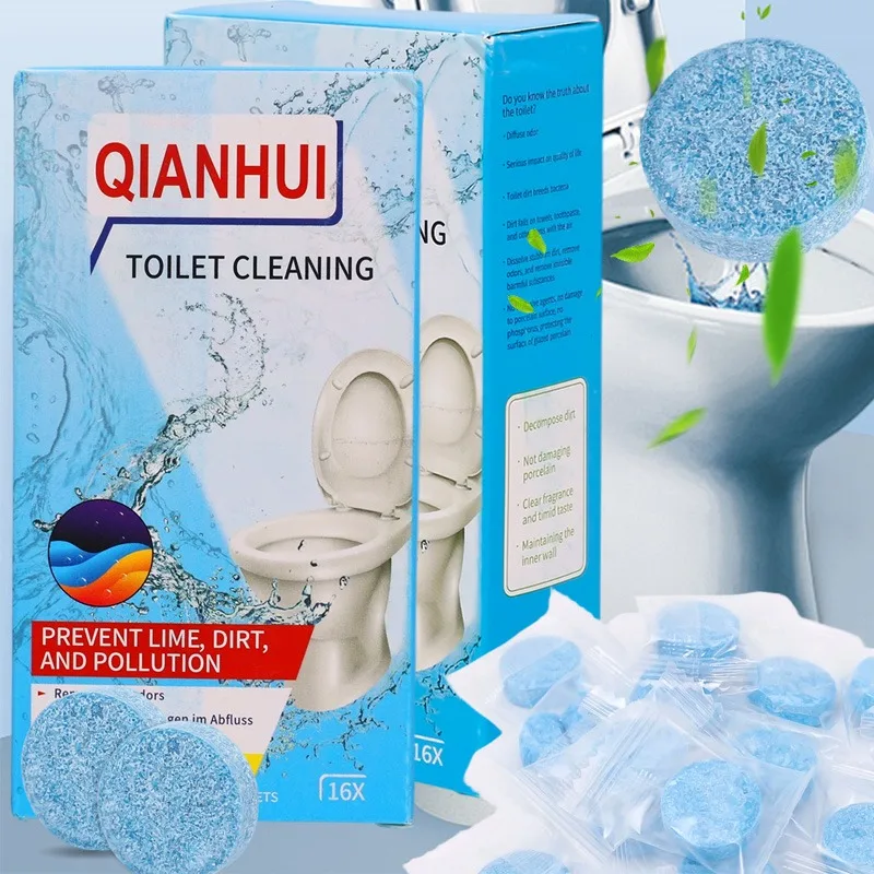 

16/270pcs Floor Cleaning Tablets Toilet Effervescent Tablets Multipurpose Home Room Deodorant Remove Stain Cleaning Accessories