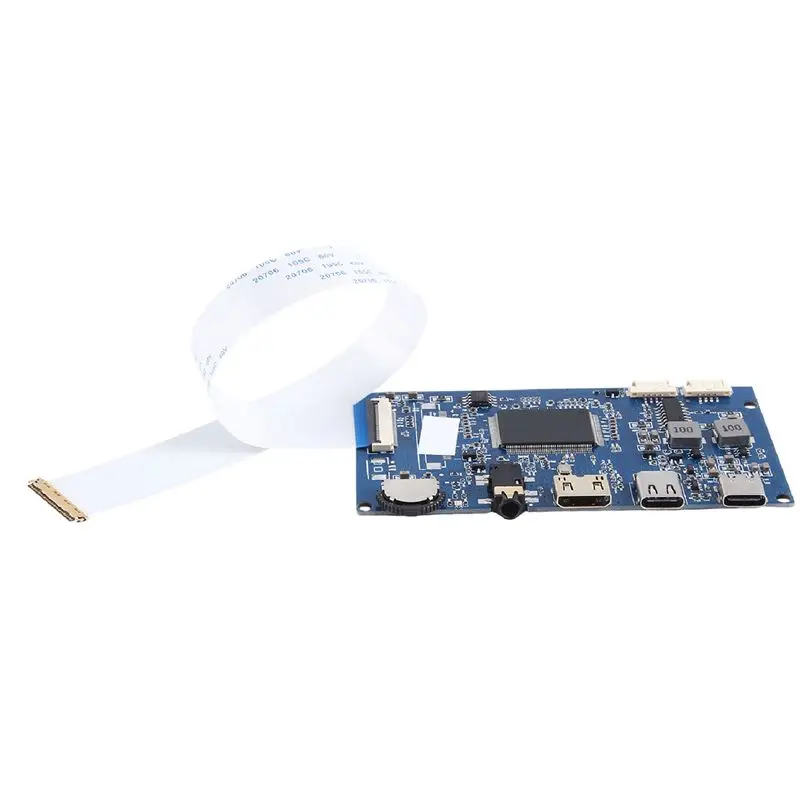 A01K-Portable LCD Monitor Driver Laptop LCD Driver 30Pin EDP LCD Panel Controller DMI-Compatible TYPE-C LCD Driver 1920X1080 Dur