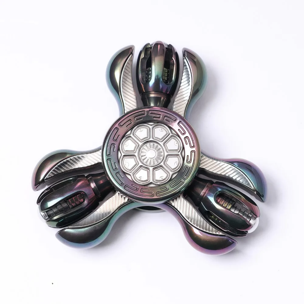 CHIMAGO EDC Jing Lun Open Nail Gyro Zirconium Colorful Fidget Spinner Fidget Toys Adults Original Spinner Designs