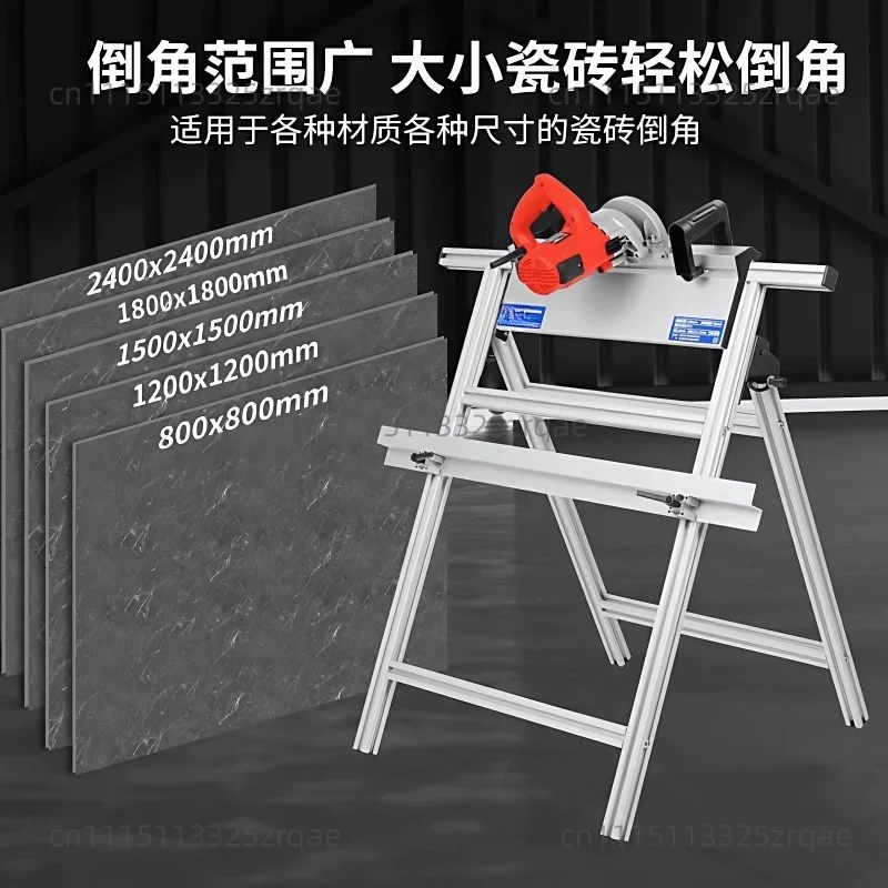 Portable Ceramic Tile Chamfering Machine 45 Degree Chamfering Machine High Precision Cutting Machine Tile Hand Tools 220V