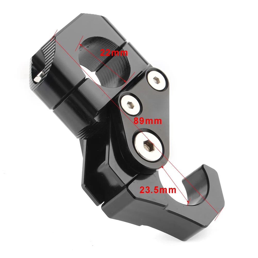 Universal 22MM Scooter Handlebar Hook Helmet Luggage Bag Hanger Carrier For Suzuki Racing Scooter Motorcycle 7/8inch Handle Bar