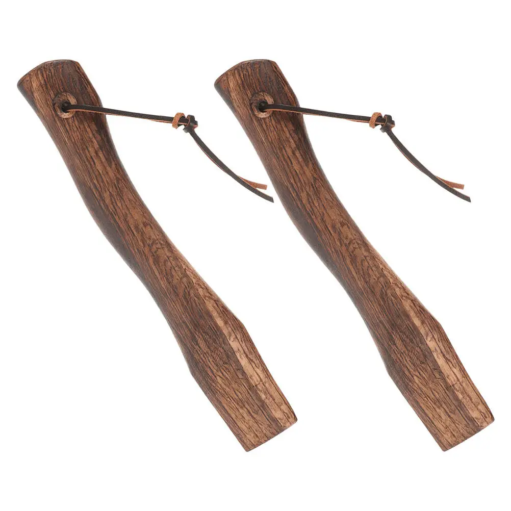 

2 шт. сменных деревянных рукояток для мини-топоров, прочные, с нескользящим покрытием, для колки дров, садоводства, туризма, охоты