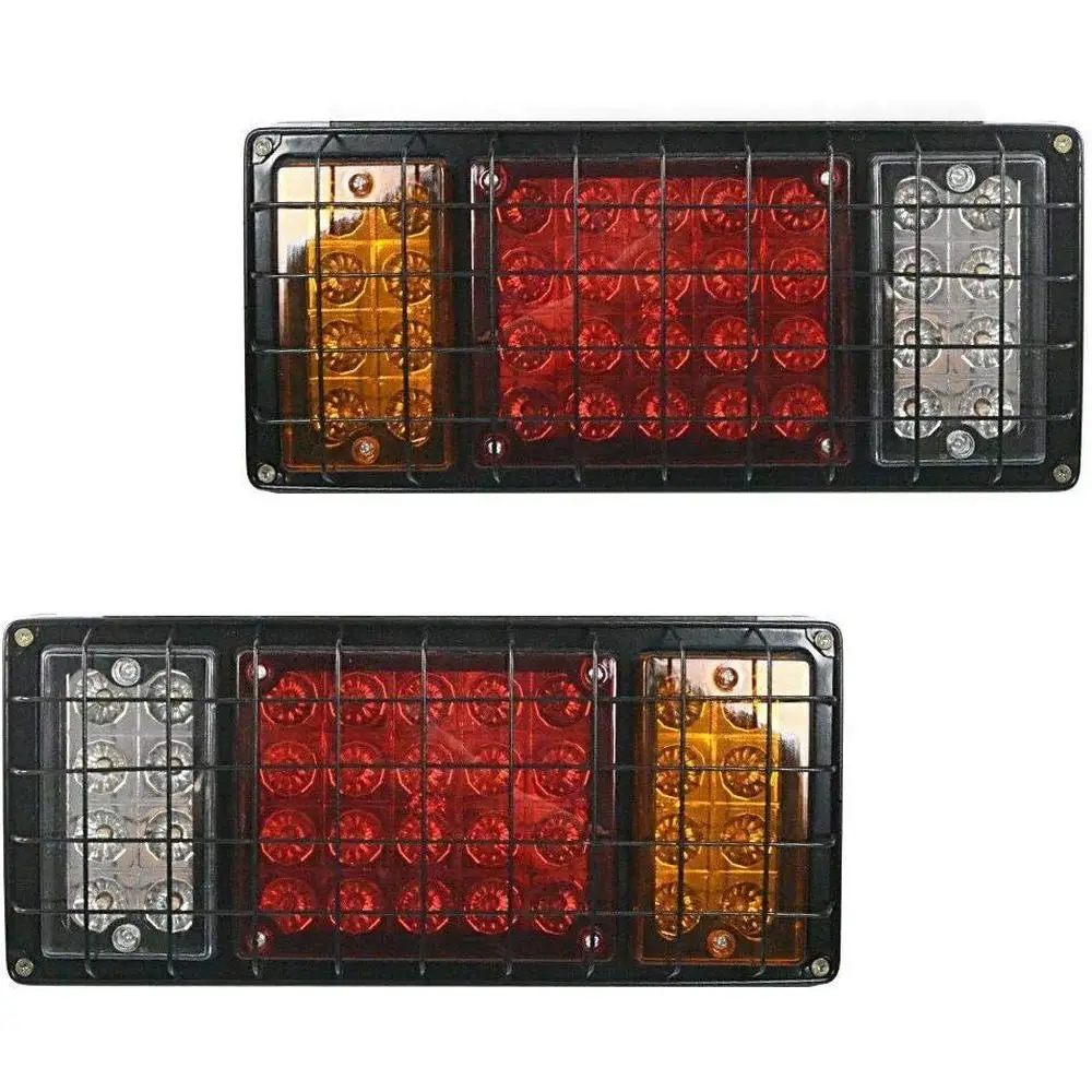 2 x LED Tail Light fit for trailers, trucks, UTEs, RVs, campers, pickups, engineering vehicles, loaders, boats, flatbeds, vans