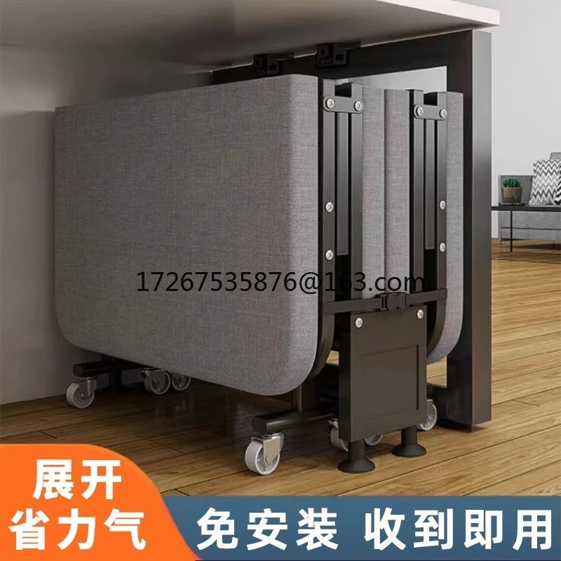 

Single bed lunch break folding bed home office nap bed simple hospital escort night