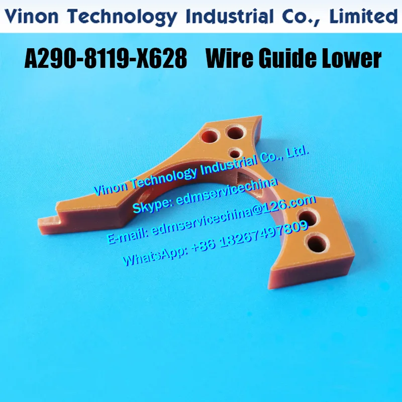 A290-8119-X628 EDM Wire Guide Lower for Fanu c iD, iE machine A290.8119.X639, A2908119X639 edm accessory components