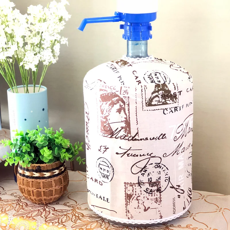 Water Dispenser Cover Water Sleeve High Stretchy Elastic Barrel Cover Household Dustproof Upper Opening Reusable Dust Cover