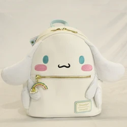 Sanrio Hello Kitty Kuromi Melody Creative Backpack Storage Stationery Leather Mini Student Backpack Christmas Gift