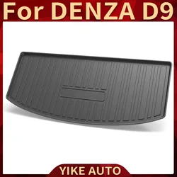 For DENZA D9 2022-2024 Auto Car Cargo Liner All-Weather TPE Non-slip Trunk Mats Waterproof Tray Trunk Carpet Accessory