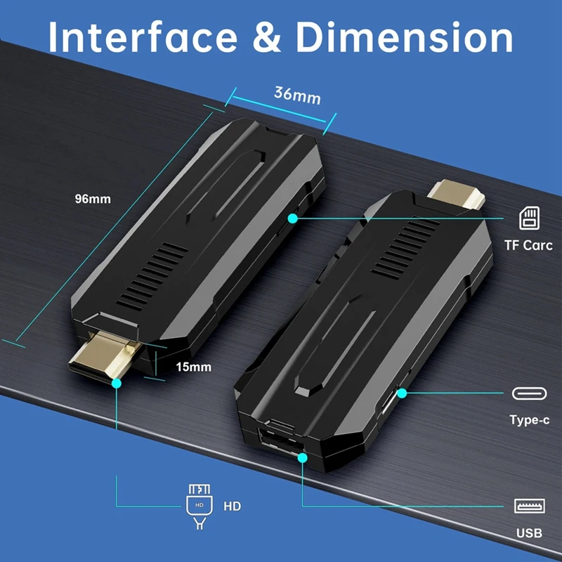 Dispositivo de TV inteligente RK3528, decodificador con Android 13, 4K, 8K, HDR, WIFI6, 2GB + 16GB, Compatible con BT5.0, asistente de voz, ABS negro, 1Set