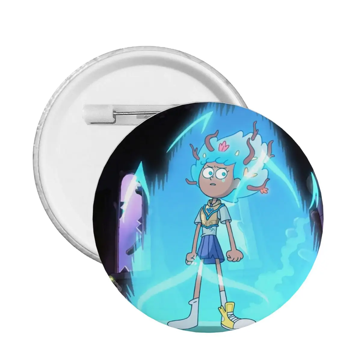 الرعب الكوميديا الكرتون فيلم البرمائيات زر مستدير دبوس للجينز تخصيص سوبر سايان Pinback شارات دبابيس