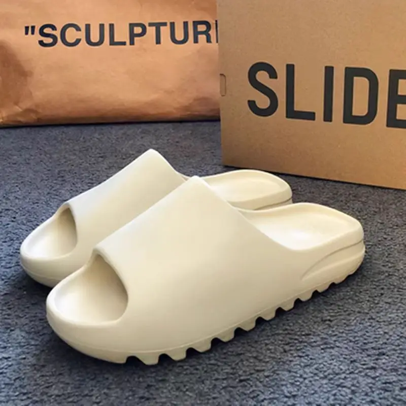 TOP Qualität Weiche Eva Sohle Sommer Hausschuhe für Männer Frauen Unten Indoor Hause Rutschen Sandalen Strand Schuhe Flip-Flops Männliche Hausschuhe – Detail 12