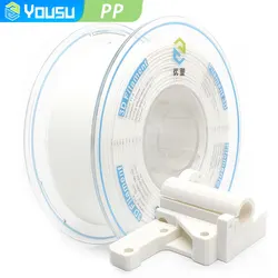 Yousu PP 3D Printer Filament 1.75mm FDM Printing Material High Strength Polypropylene Wire Rod Excellent Engineering Plastics