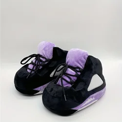 little kids age 1-4 basketball trainer slippers winter warm funny slides indoor slippers