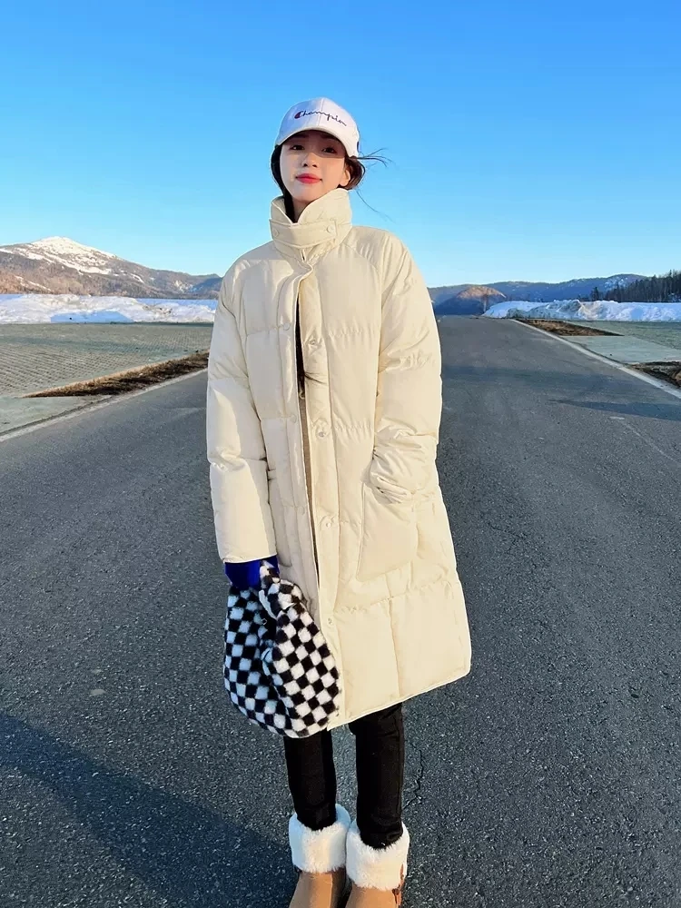 

Parkas Winter Coat Women Fall 2022 New Korean Fashion Oversized Jacket with A Hood Loose Coats Elegant Ladies Outerwear