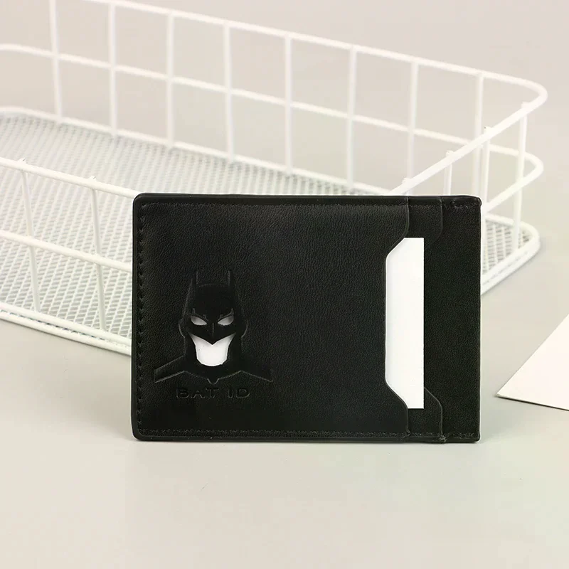 1 قطعة محفظة جلدية الخفافيش للرجال هدية شخصية للزوج عيد ميلاد فريد #5