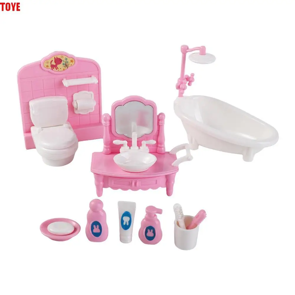 

House Play Toy Pretend Play Mini Furniture Doll House Accessories Dollhouse Furniture Miniatures Furniture Armchair Couch Set