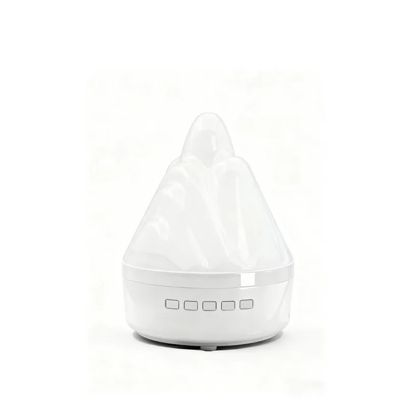 2026 Ice Peak Glacier Bluetooth Speaker Ambient Light Rechargeable Decor Flame Mountain LED Night Light