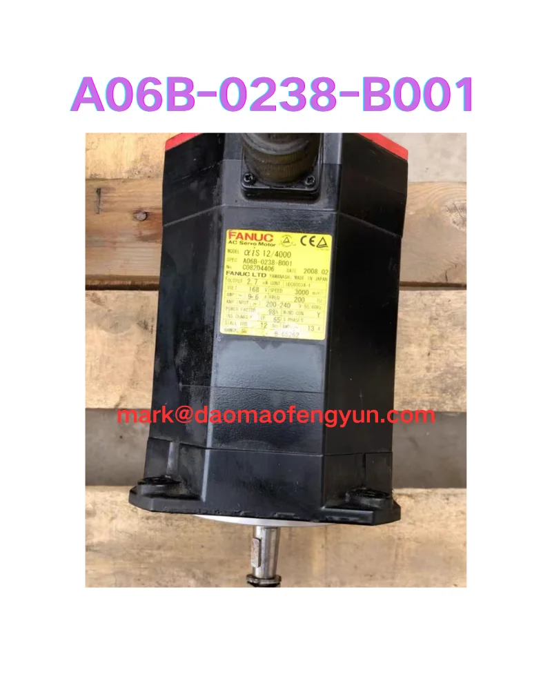

A06B-0238-B001 Испытание серводвигателя в порядке