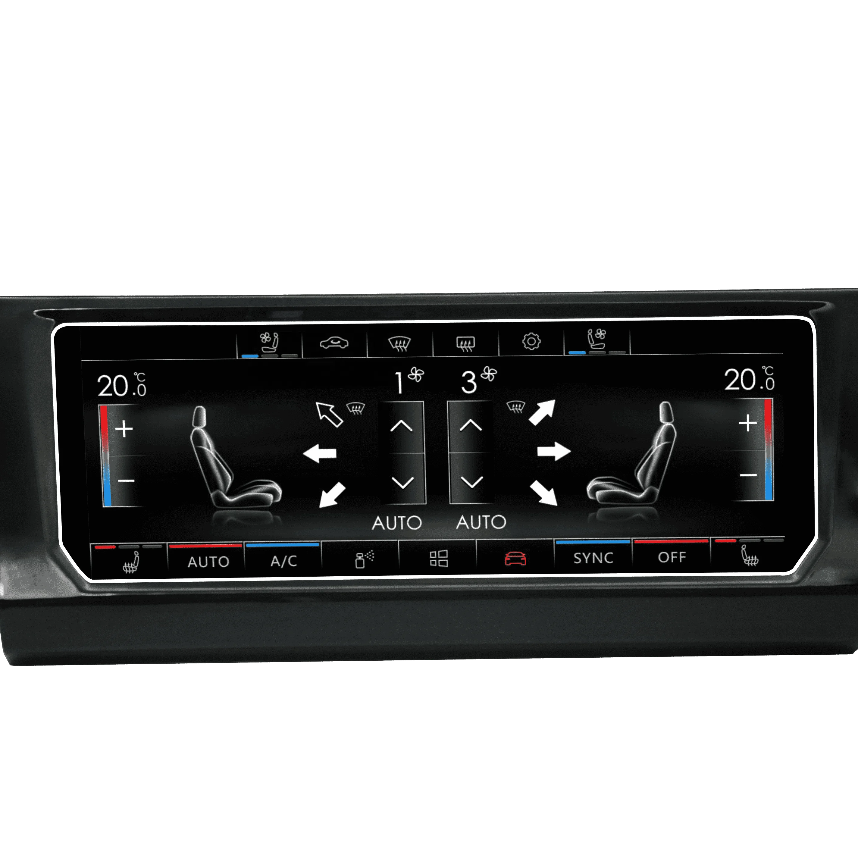 

Intelligence Air conditioner system controller panel and air cooling systems car multimedia player