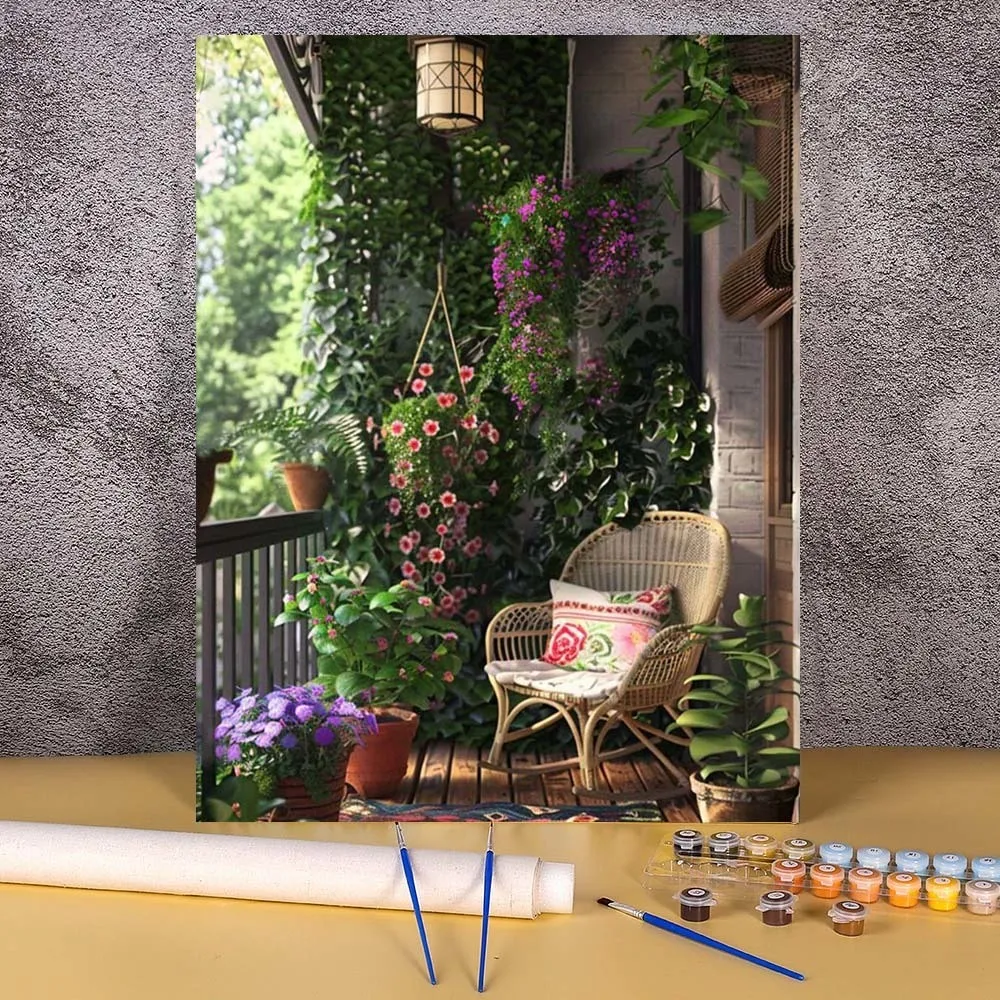 Plant Balcony Paint… - image