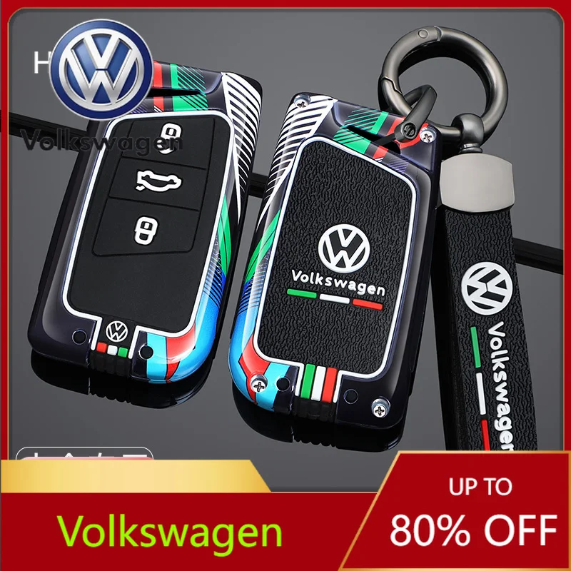 

Чехол-накладка из цинкового сплава для автомобильного ключа Volkswagen VW Passat B8, CC, Arteon, Magotan, GTEVW
