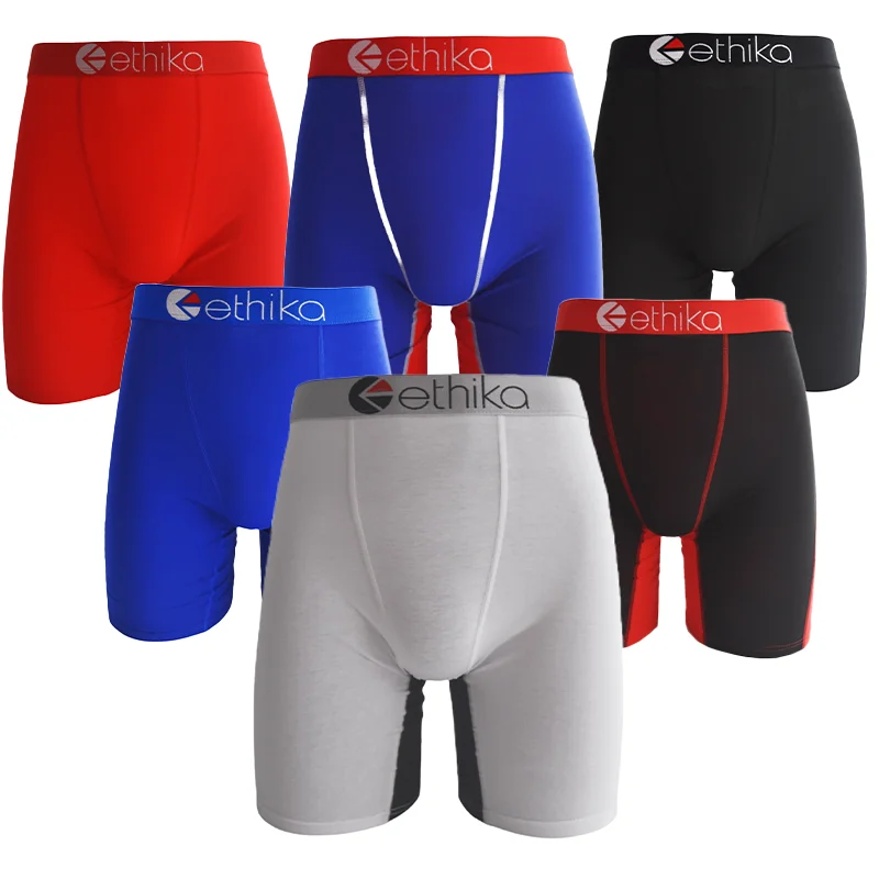 Mode sexy Männer Unterwäsche Sport Fitness Boxershorts gedruckt Mann Unterhosen Höschen Innen bekleidung Herren Boxer Trunks Boxer Slips