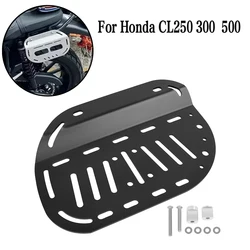 CL 500 300 Side Bag Holder Bracket For Honda CL500 CL 250 SCL500 CL300 Rear Rack Handle Grab Bars Rail Carrier Expansion Support