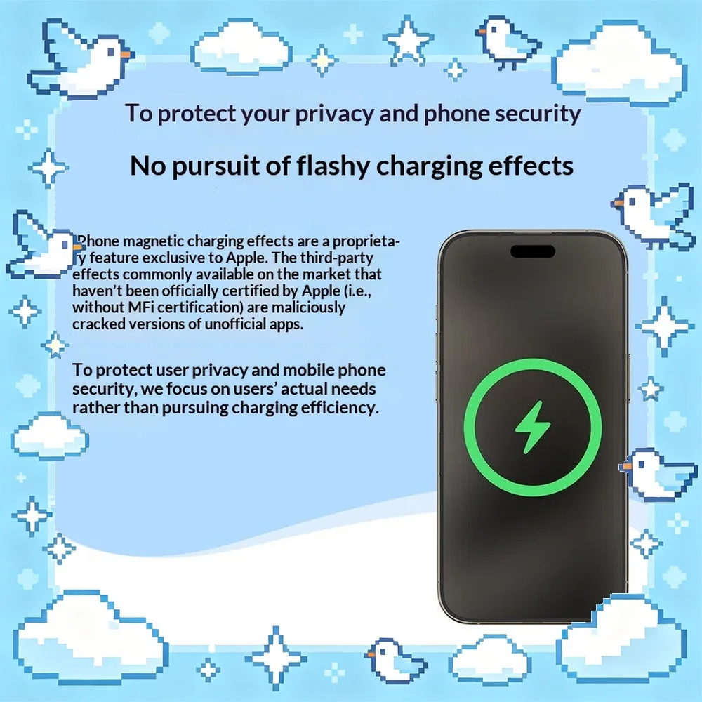 UGREEN CD245 Magnetic Wireless Charger 20W Fast Charging Stand for iPhone 15 14 13 12 Pro Max