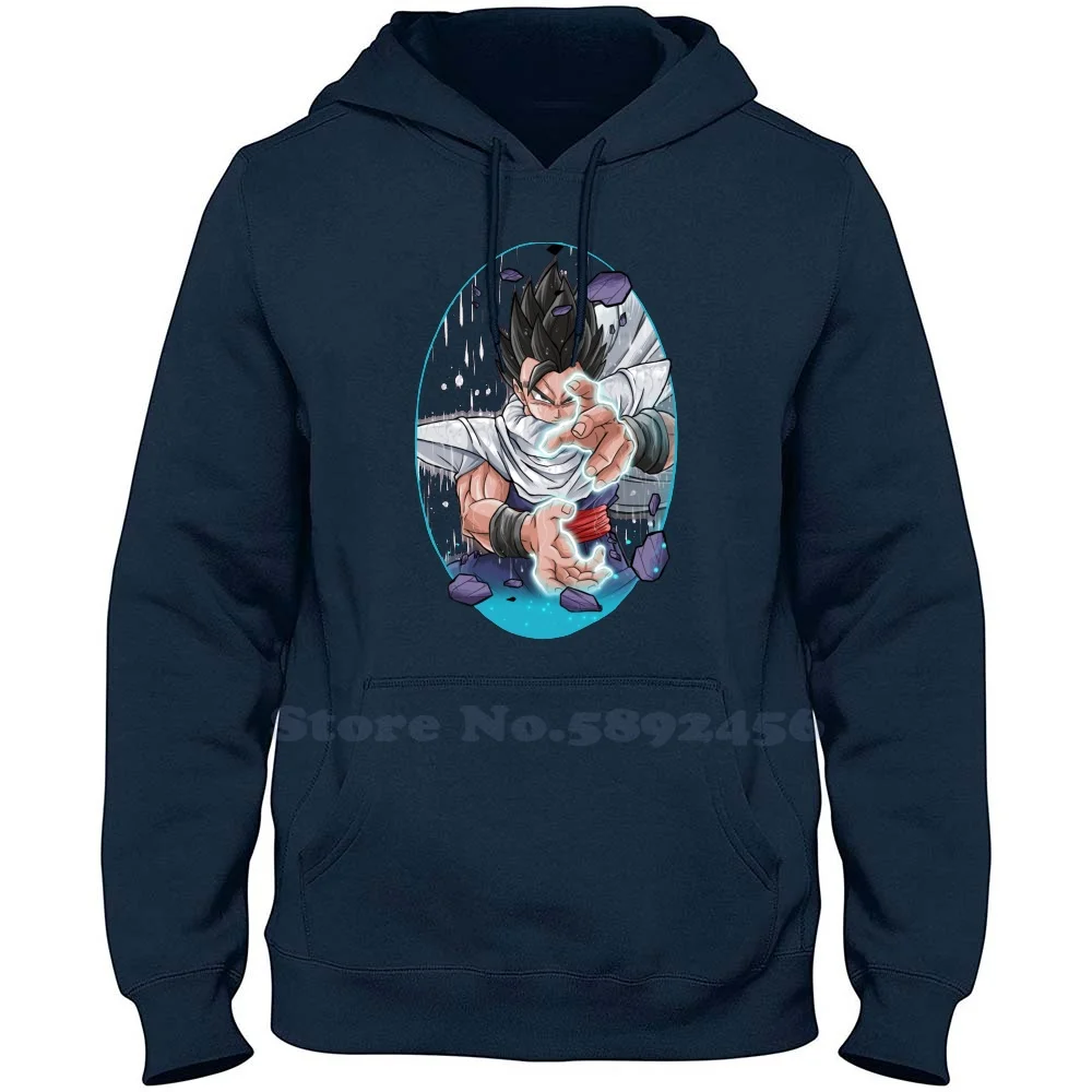 Potential Restored Merch Line 100% Pure Cotton Hoodie Super Super Hero Z Adult Mystic