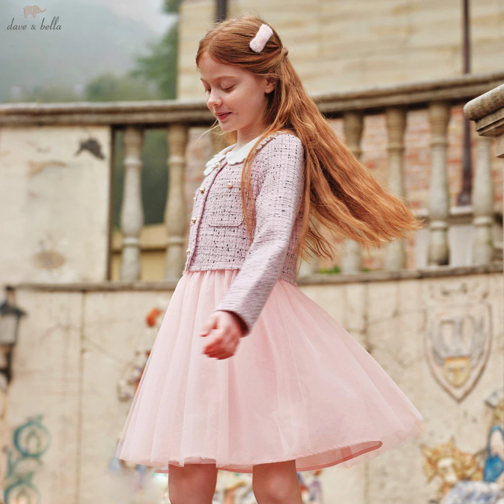 dave-bella-children-mesh-dresses-girls-autumn-spring-outdoors-dress-elegant-long-sleeves-princess-party-clothes-dk3261661