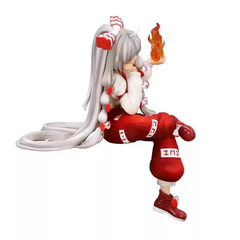 Original Anime Touhou Project‌ Fujiwara no Mokou noodle stopper figure Action Figure Model Desktop Ornaments