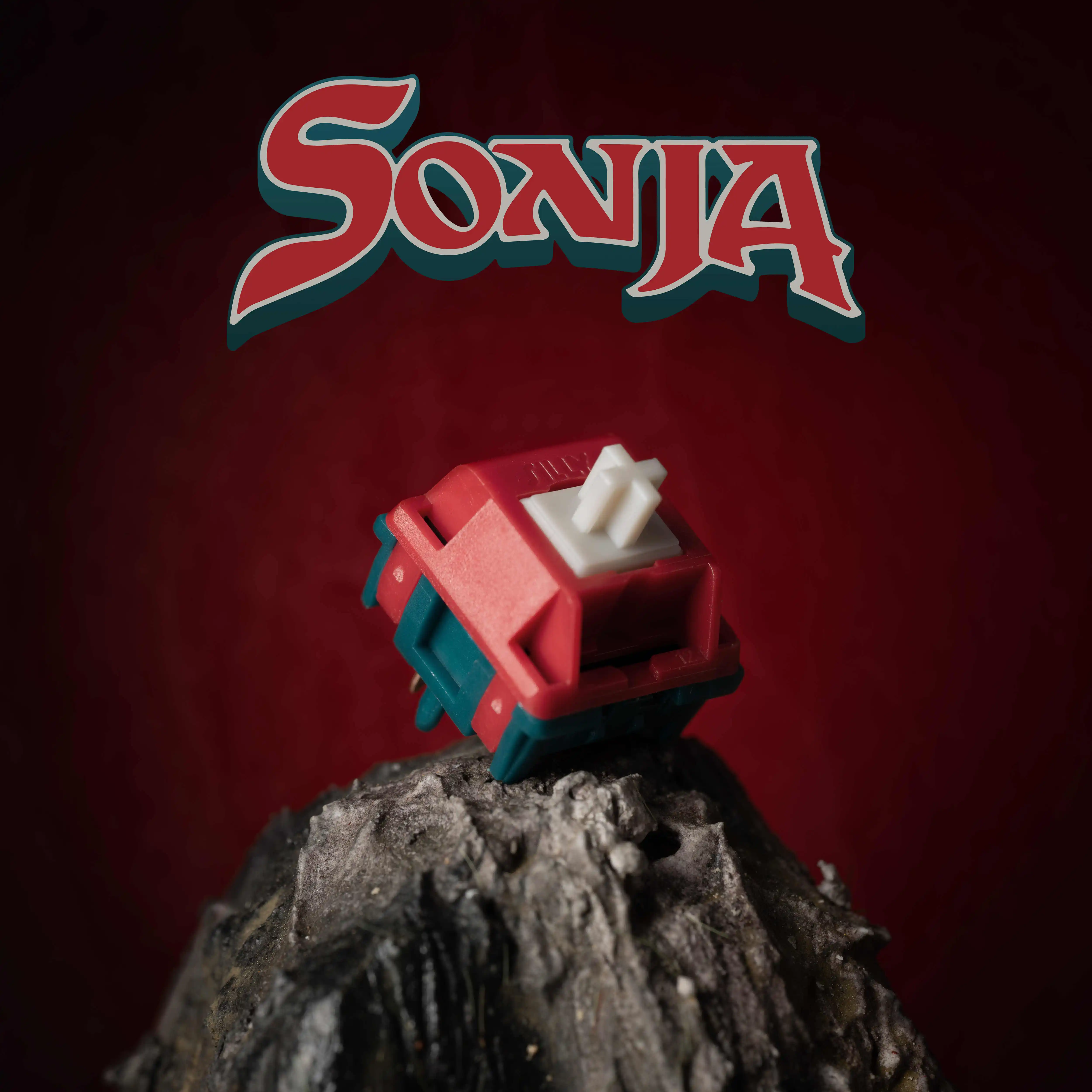 Sonja Linear Switch - Pre-lubricated Hot-swappable 5-Pin for Smooth Gaming Experience