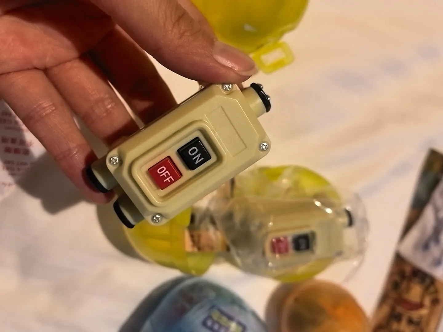 Toys Cabin Jr Sh2 Gashapon Mini Train Bell Keychain – اضغط لهدايا الصوت الحقيقية ألعاب نموذج لجسم الحركة