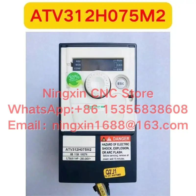 

Used ATV312H075M2 Frequency converter Functional test OK