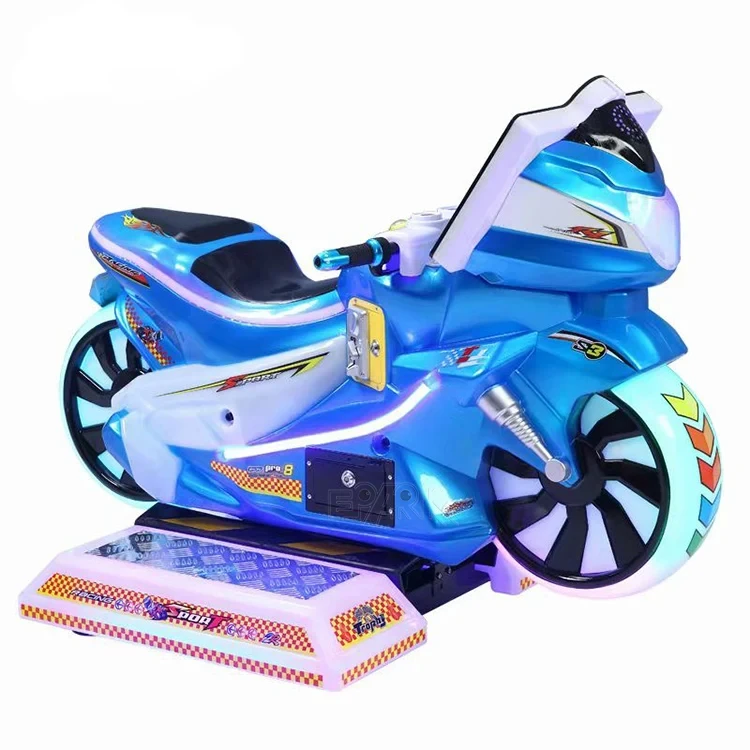 Coin Operated Motorcycle 3d Riding Game Machine Amusement Kiddie Ride Arcade Simulator