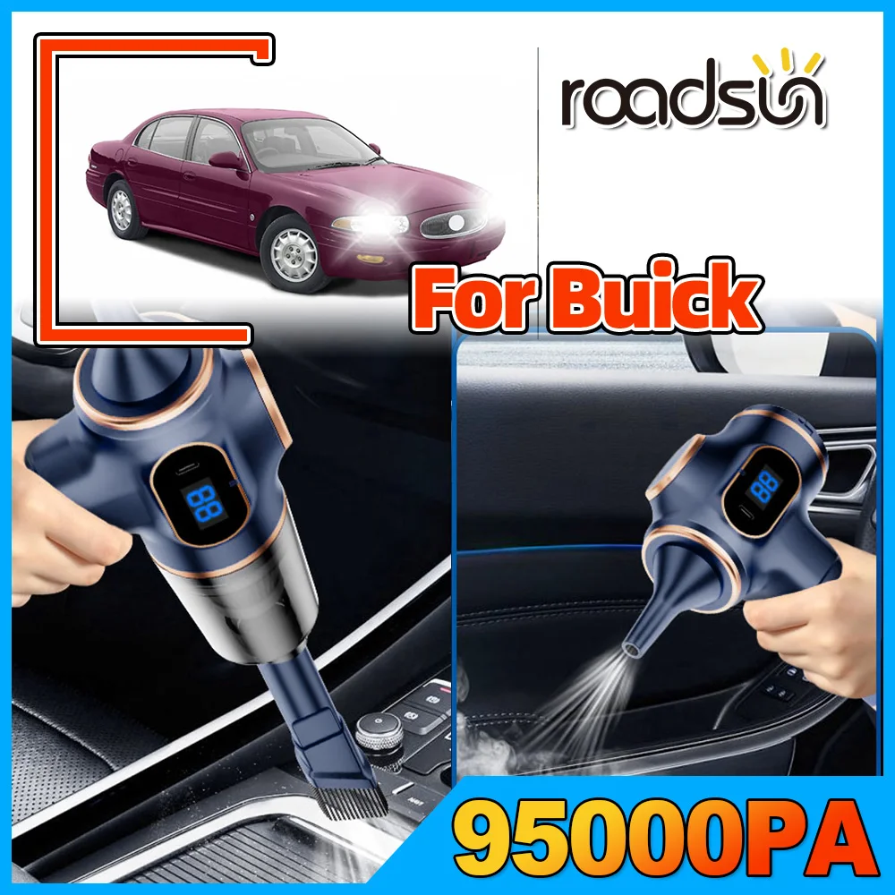 Car Vacuum Cleaner 95000Pa High Power For Buick CENTURY GL GS REGAL EXCELLEHRV LaCross ROYAUM Park Avenue GL8 FristLand ENCLAVE