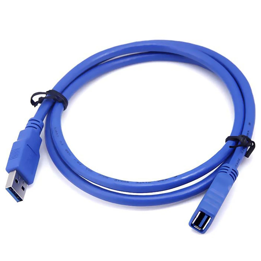 10PCS USB3.0 Verlengkabel 0.5 Meter/1M/1.5M/3M/5M USB3.1 Man-vrouw Data Transfer Sync Extender Cord Voor HDTV USB2.0 Cord