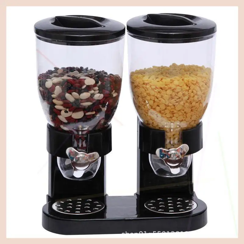 Large Grain Dispenser Rice Food Dispenser Containers Storage With Sealed Lid For Peanut Barley Millet And Cereal