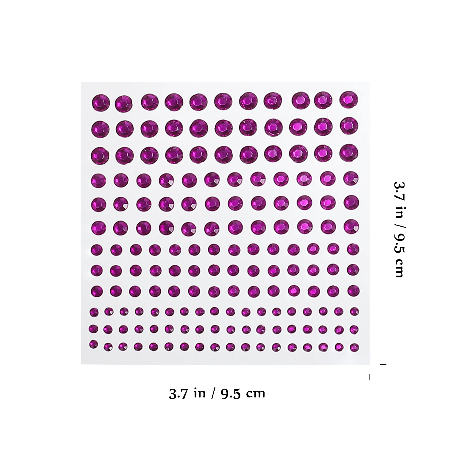 

17 Sheets Crystal Rhinestone Stickers Acrylic Gem Drills Child Decoration Color DIY Projects Tweezers Included Safe