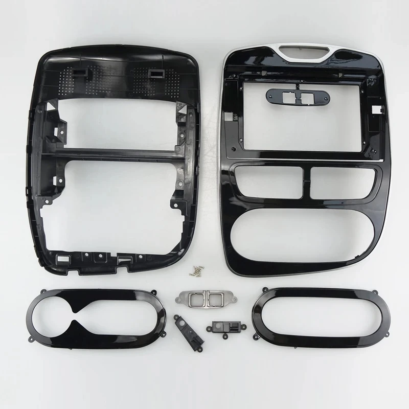 Car Radio For Renault Clio 4 ZOE 2012-2017 Android 2 Din Stereo Mounting Bezel Faceplate Frame Kit