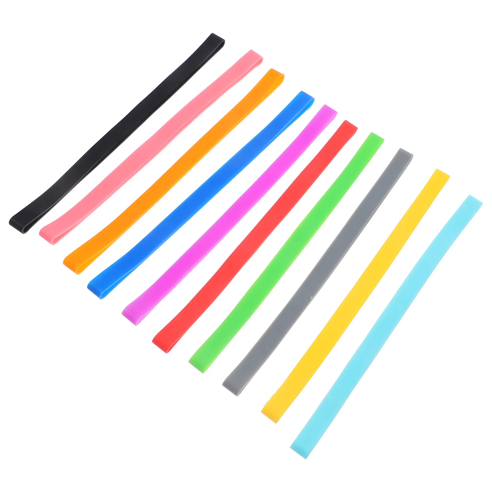 10 قطعة أربطة مرنة كتاب بينتو صندوق ملزمة قوية بسط الأشرطة المطاطية أربطة مرنة كبيرة العملي بينتو صندوق الأشرطة #4