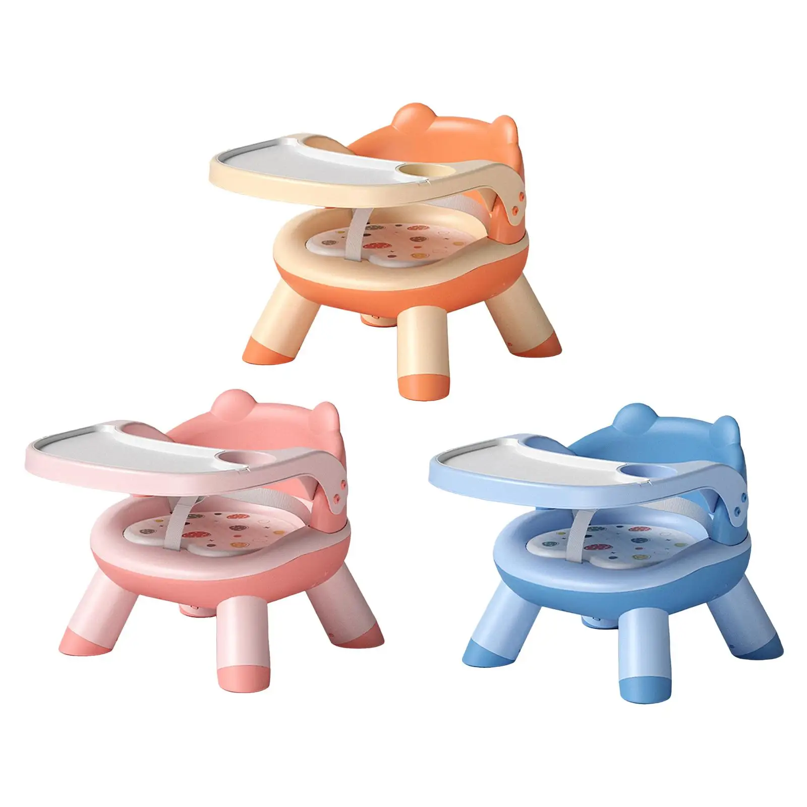 Toddler Dining and Feeding Seat Adjustable Height for 0~12 Years Old Comfort