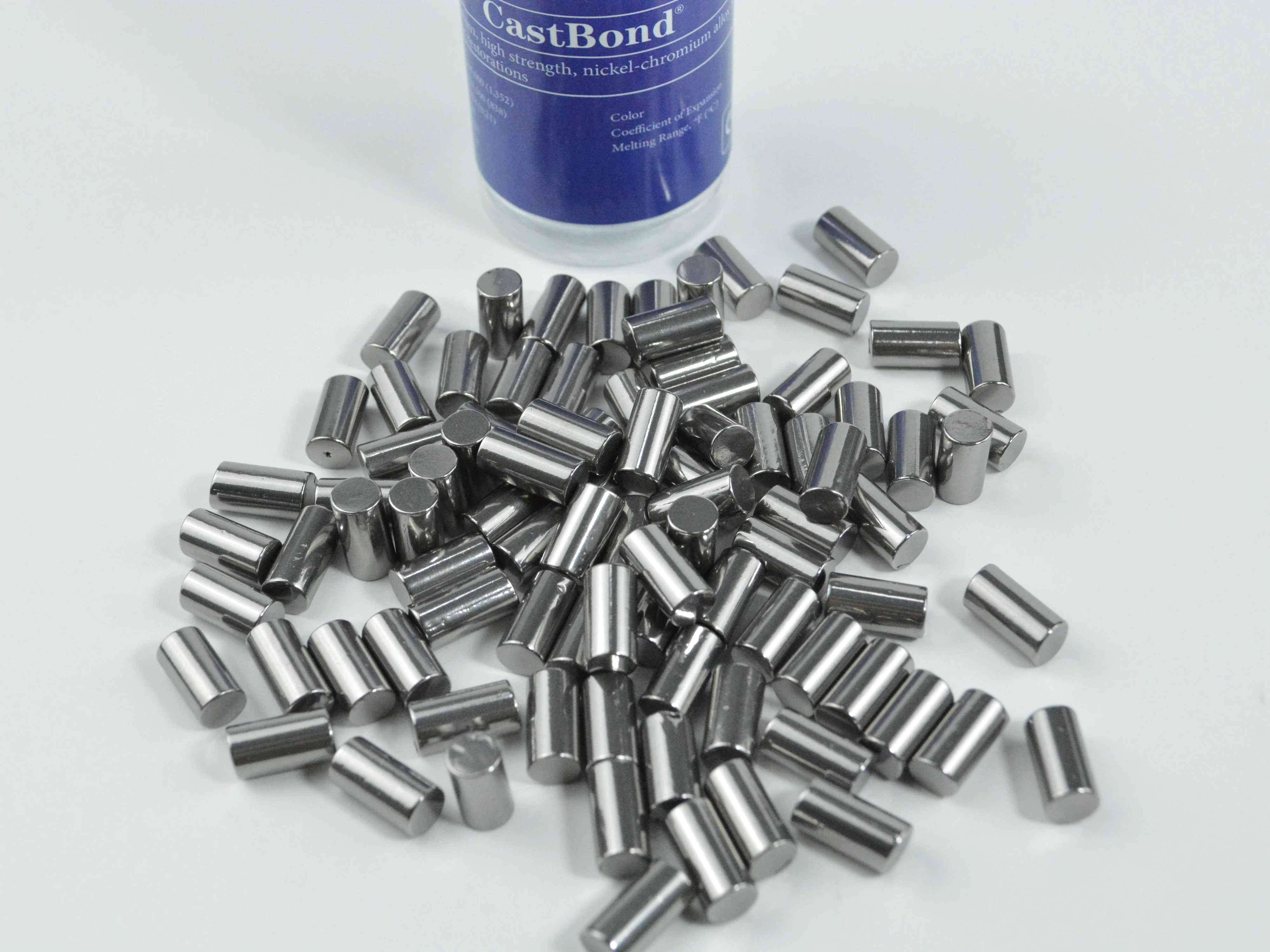 Beryllium Free Nickel-Chromium ceramic alloy CastBond  Ni-Cr Dental Lab Material metal Alloy Fused To Metal (PFM)400g